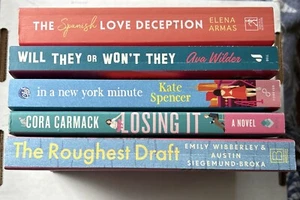 Summer Romance Novel Book Bundle 5 Book Set Lot - Picture 1 of 11