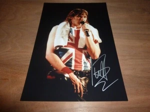 JOE ELLIOTT signed 12X8 photo DEF LEPPARD + COA - Picture 1 of 2