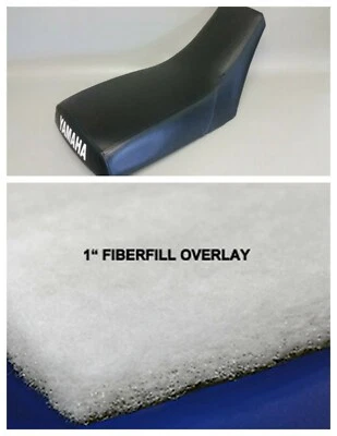 Yamaha TRI-MOTO 225 YTM225 SEAT COVER Seat Cover Repair Kit w/foam  BLACK  (ST) Foto 1 de 2