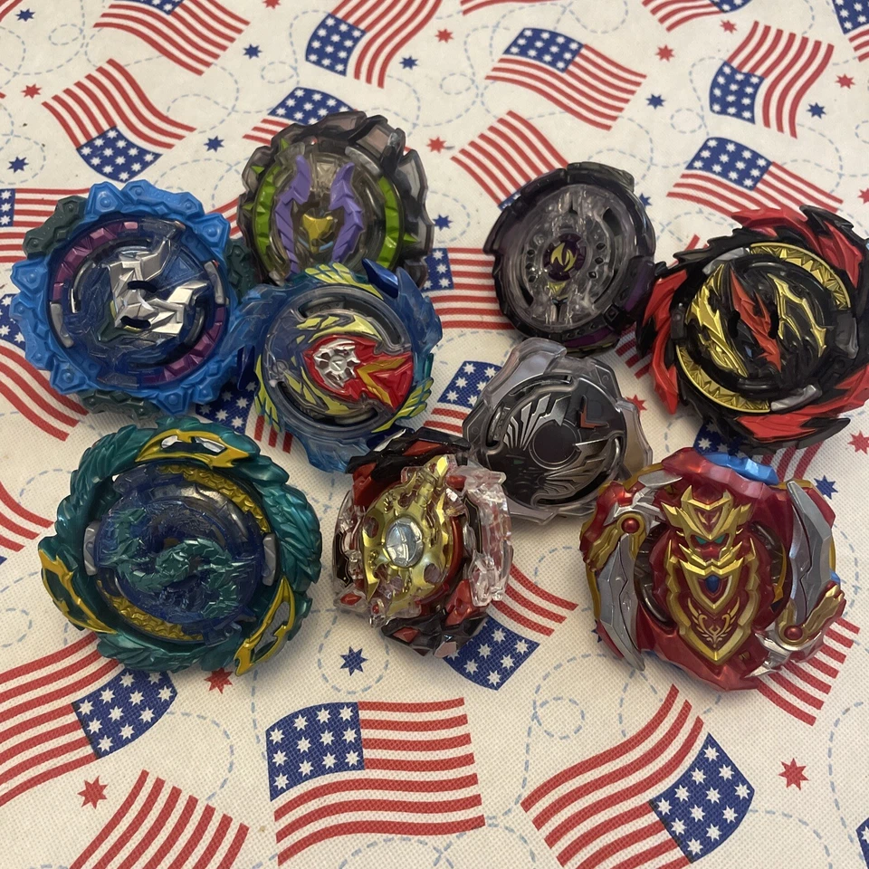 Lote de 9 Beyblade Foto 1 de 3