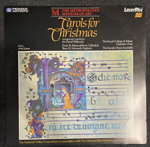 Carols For Christmas (LaserDisc) The Metropolitan Museum of Art! Aled Jones