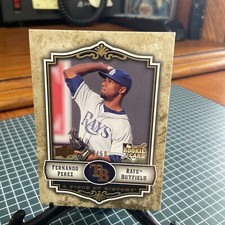 2009 Upper Deck A Piece of History Gold /50 Fernando Perez #143 Rookie RC