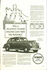 Why A Floating Power Engine Can Ride With The Punches Plymouth Ad 1941