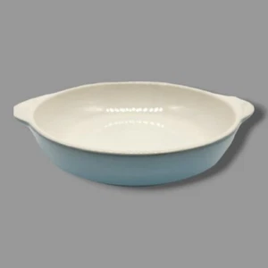 KOOV Ceramic Pie Pan, 9 In Pie Plate, Pie Dish for Dessert Kitchen, Round, Sky - Picture 1 of 6