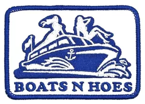 Boote N Hoes Step Brothers Flagge Aufnäher Bügeln Aufnähen Vintage Stil Retro Kappe Mütze - Bild 1 von 1