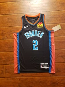Shai Gilgeous-Alexander Oklahoma City Thunder Men's Used NBA Jersey M - Picture 1 of 3