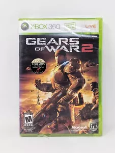 FIRST PRINT Gears of War 2 (Microsoft Xbox 360) Street Date Version - Sealed - Picture 1 of 8