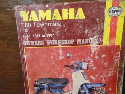 YAMAHA T80 TOWNMATE 79CC 1983-1987 HAYNES MANUAL DE TALLER Foto 1 de 3