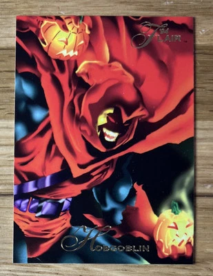 1994 FLAIR MARVEL ANNUAL Trading Card BY FLEER #44 HOBGOBLIN! Mint - Image 1 of 2