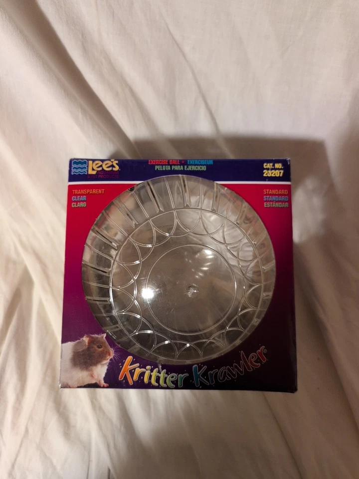 Kritter Krawler Exercise Run Ball Clear Hamster Gerbil Mice Rat Guinea Pig 7