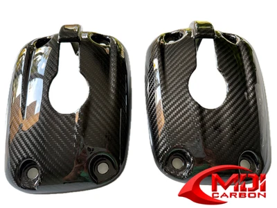 Cubiertas de culata de válvula de cilindro de fibra de carbono 100 % BMW R1150R carenado Foto 1 de 4