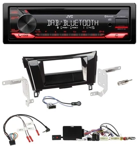 JVC CD DAB USB Bluetooth Lenkrad Autoradio für Nissan Qashqai 14-18 X-Trail Kame - Bild 1 von 10
