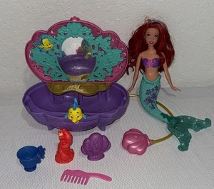 Ensemble de jeu baignoire douches fleurs Disney Princesse Ariel petite sirène voir photos - Photo 1/12