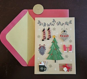 Papyrus Christmas Card 🎄 With 3D Embellishments  - Picture 1 of 4