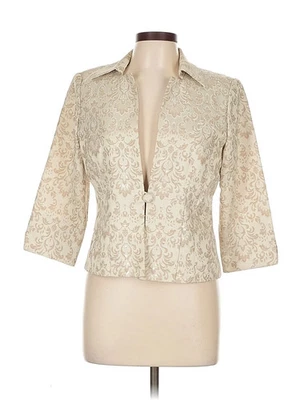 Jessica Howard Women Ivory Blazer 10 - Image 1 of 4