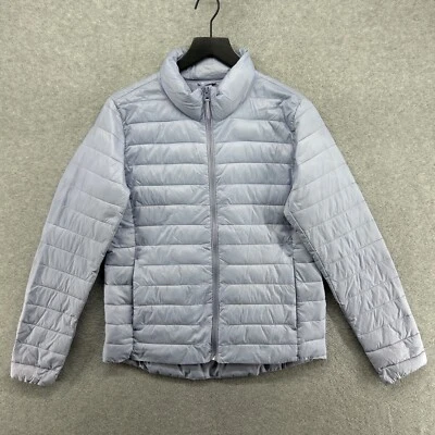 Old Navy Active Puffer Jacket Womens Size Medium Lavender Full Zip Quilted - Image 1 of 4