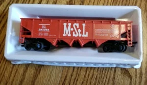 BACHMANN HO SCALE 42' OPEN QUAD OFFSET HOPPER Minneapolis & St. Louis MSL ~ MIB - Bild 1 von 6