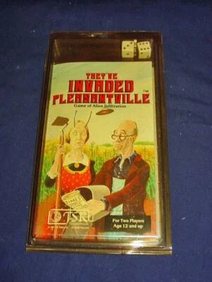 TSR - They've Invaded Pleasantville - Alien Infiltration Game (UNPUNCHED) Sealed - Image 1 of 2
