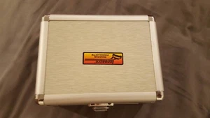 LONGACRE LINED HARDCASE FOAM DUROMETER THREAD DEPTH BOX ALUMINUM 5.5 X 4 X 3 NEW - Picture 1 of 4
