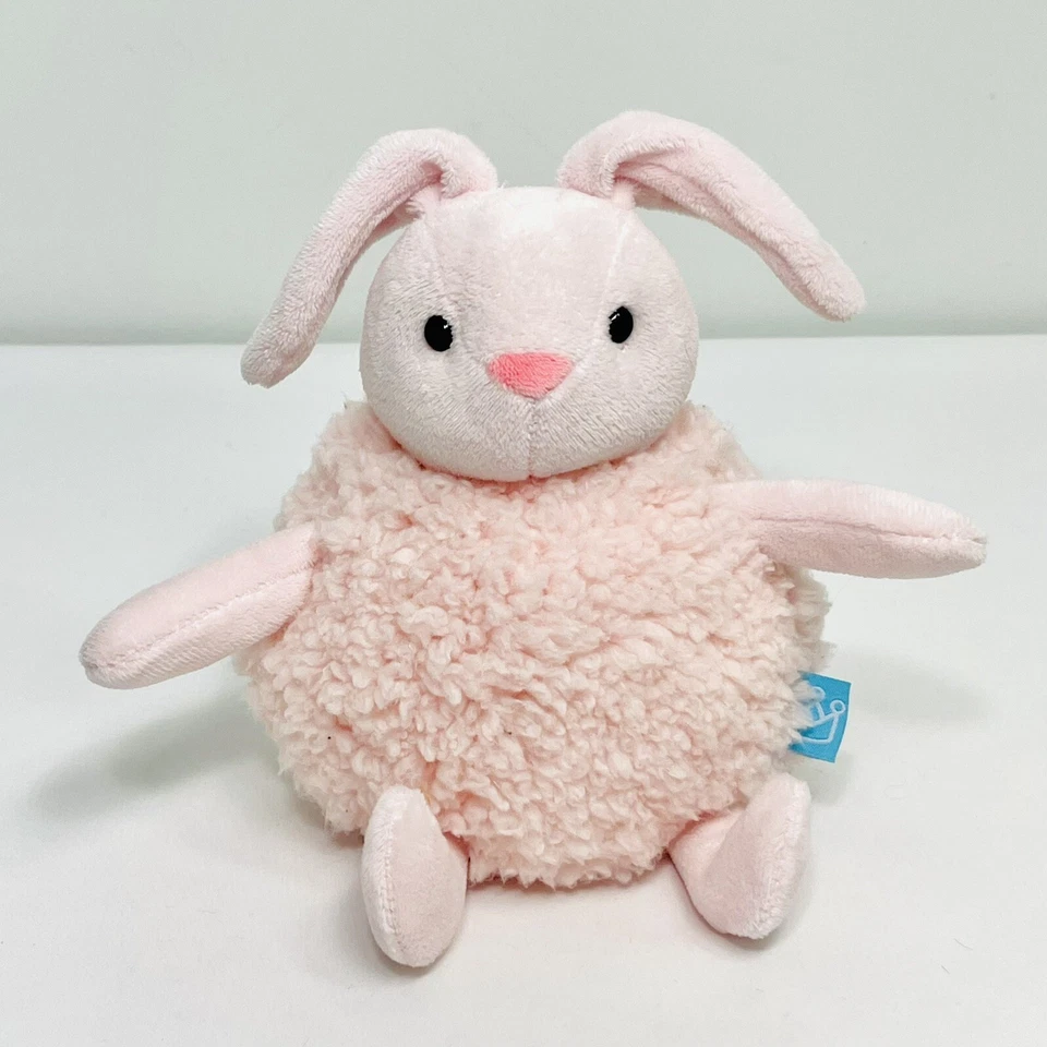 Игрушка Manhattan кролик плюшевая детская погремушка розовая мягкая игрушка 7 дюймов - Изображение 1 из 4
