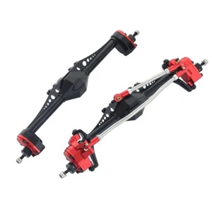 CNC Metal Complete Front Rear Portal Axle For 1/10 RC Crawler Axial Capra 1.9 UT - Picture 1 of 21