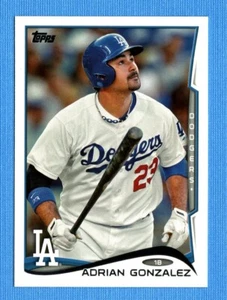 2014 Topps #204 Adrian Gonzalez Los Angeles Dodgers - Picture 1 of 1