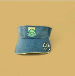 GREEN SOUTH AFRICA CRICKET VISOR IN VERY GOOD CONDITION - Picture 1 of 5