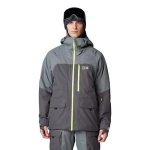 Mountain Hardwear Firefall Insulated Men's Winter Jacket, Volcanic/Foil, Medium - Picture 1 of 4