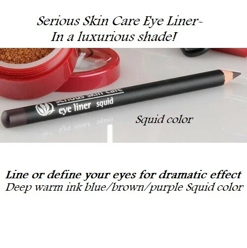 Delineador de ojos Serious Skin Care define mezclas ojos fácilmente ahumados calamar (púrpura profundo Foto 1 de 3