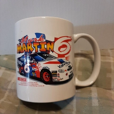 Mark Martin Valvoline #6 NASCAR Roush Racing Coffee Mug Cover