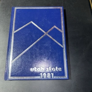Vintage Yearbook: 1981 Utah State Aggies - Brigham Young University Utah / UVU - Foto 1 di 13