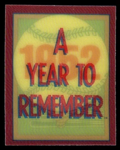 1989 Score Baseball Magic Motion MVP Cards Dropo Hits 12 In Row #21 - Picture 1 of 2