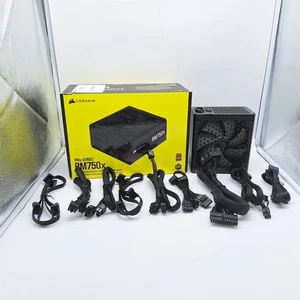 Corsair RMX Series, RM750x, 750 Watt, Gold, Fully Modular Power Supply - Afbeelding 1 van 6