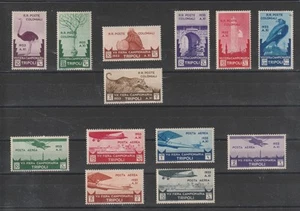 1933 LIBIA SETTIMA 7° FIERA DI TRIPOLI 13 VALORI NUOVI MLH MF126530 - Imagen 1 de 2