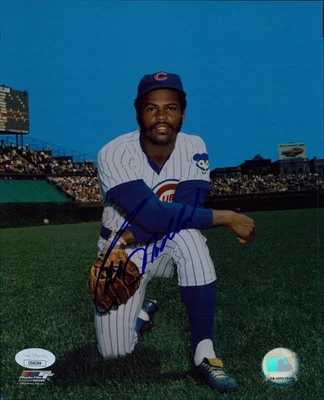 Bill Madlock Chicago Cubs Signed 8x10 Glossy Photo JSA Authenticated - Image 1 of 2