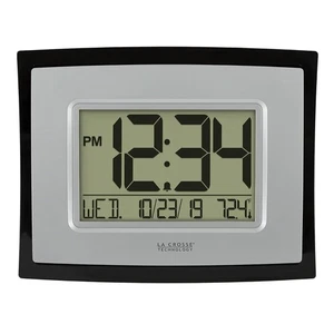 Wall/Table Clock, 6.85-inch H x 8.66-inch W x 0.95-inch D (WT-8002U) (WT-8002U - Picture 1 of 7