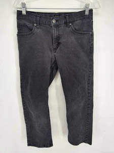 Boys Lee Gray Husky Denim Jeans Straight Size 12 Husky - Picture 1 of 7