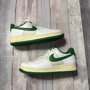 Nike Air Force White And Green DO5220-131 Men’s Uk 7.5 No Box - Picture 1 of 11