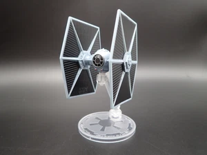 STAR WARS TIE FIGHTER NAVE con SOPORTE DE VUELO ESCALA 1/64 MODELO DIECAST BARCO - Imagen 1 de 7