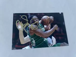 GUERSCHON YABUSELE Boston Celtics NBA 2x OS Silber signed Foto 10x15 Autogramm - Picture 1 of 1