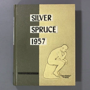 COLORADO A&M COLLEGE (Colorado State U) Annuario ABETE ARGENTO 1957 - Ft Collins - Foto 1 di 7