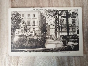 CPA - 31 - TOULOUSE - Statue du Poète Goudouli et rue Lafayette. - Imagen 1 de 2