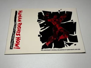 Human Rights Now! 40th Anniversary Tour Programme Springsteen Sting Gabriel - Picture 1 of 8