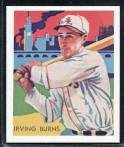 1934-36 Diamond Stars Reprints - #75 - Jack Burns - St. Louis Browns - Picture 1 of 1