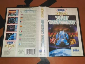 ## Sega Master System - Super Space Invaders - Complete Mint / Ms Game ## - Picture 1 of 2
