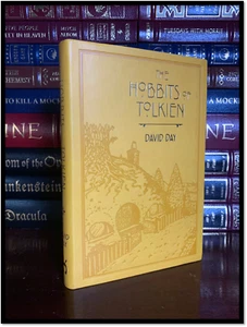 The Hobbits of Tolkien by David Day Deluxe Soft Leather Feel Lord of the Rings - Picture 1 of 7