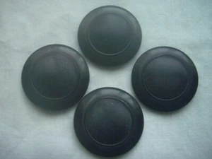 DARK NAVY MATT FINISH VINTAGE / RETRO COAT/JACKET BUTTONS x 4 FREE P&P - Picture 1 of 3