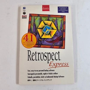 Dantz Retrospect Express 4.1  Vintage Software for Backing Up - Picture 1 of 10