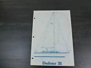 Dufour 31 original factory sailboat brochure - Picture 1 of 4