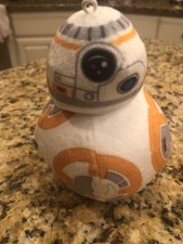 Star Wars Hallmark Fluff ball Ornament Bb8 EUC